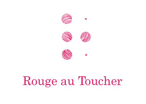 logo rouge au toucher
