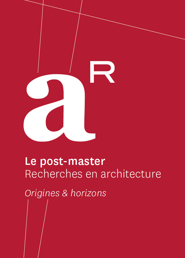 Post master Recherches en architecture